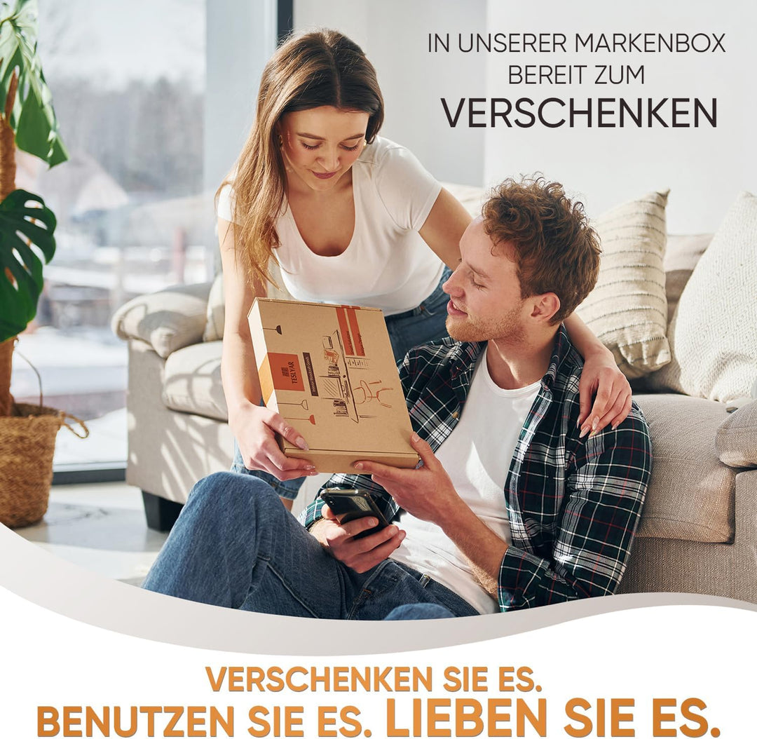 TESLYAR Holz Telefon Dockingstation & Schreibtisch Organizer Holz mit Handyständer Beige für Büro Au