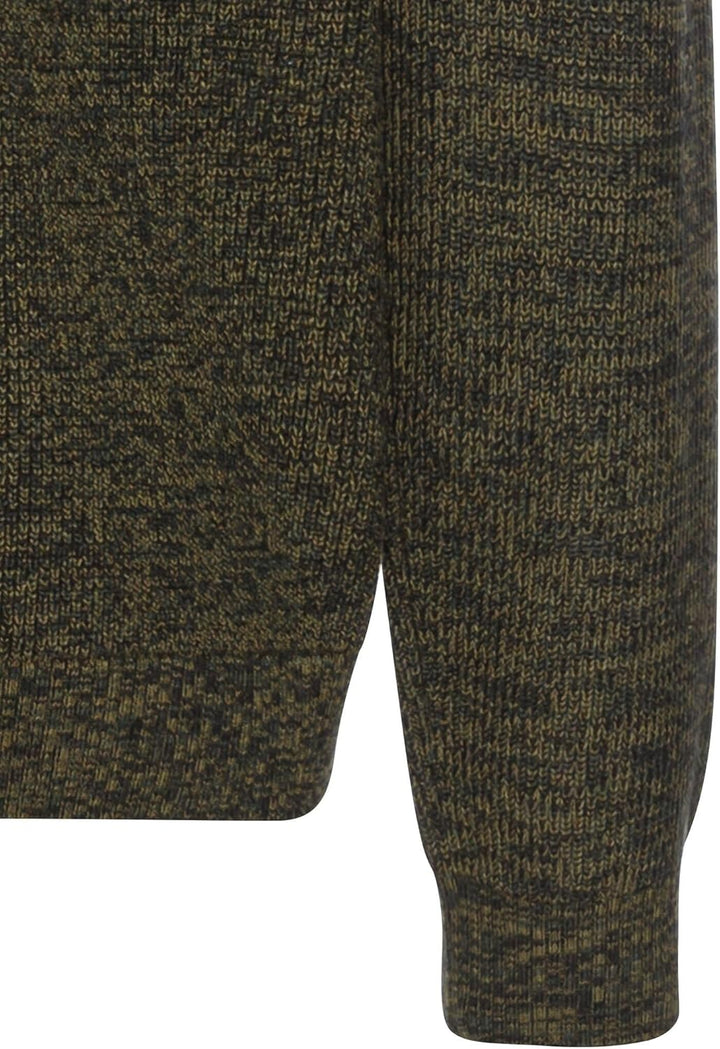 camel active Herren Strickjacke aus einem Soften Baumwollmix 3XL Blattgrün, 3XL Blattgrün