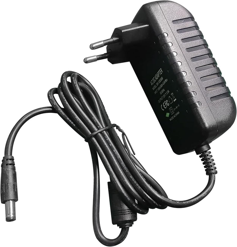 LIGHTEU®, Seaflo DC 12V 3,8L/min 2,8 bar 2 Kammer Wasserdruck Membranpumpe mit AC/DC-Adapter, IP54 M