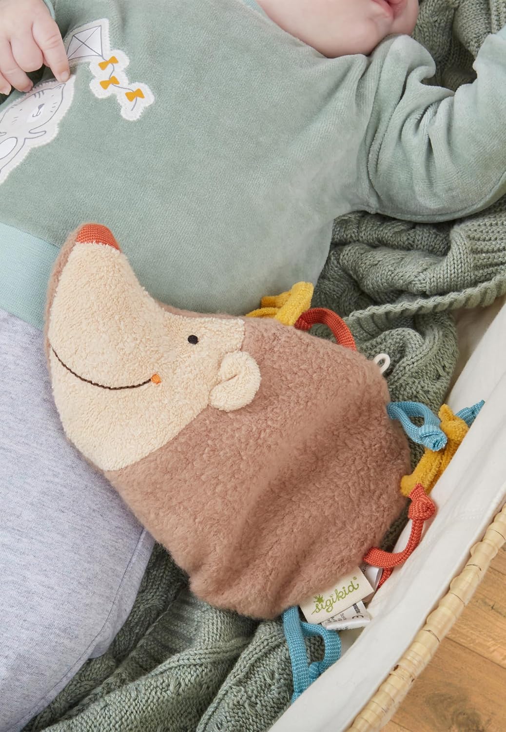 Wärmekissen Igel Green Beige/Braun/Igel