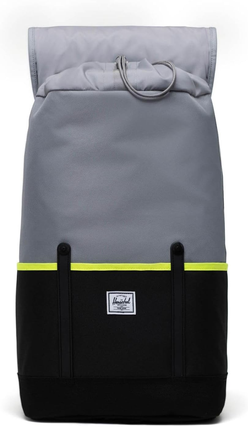 Herschel Unisex Retreat Pro Tasche Stück Grey/Black/Safety Yellow, St&#xFC;ck Grey/Black/Safety Yell
