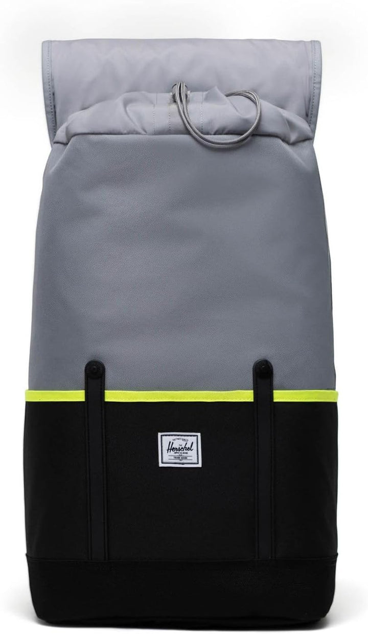 Herschel Unisex Retreat Pro Tasche Stück Grey/Black/Safety Yellow, St&#xFC;ck Grey/Black/Safety Yell