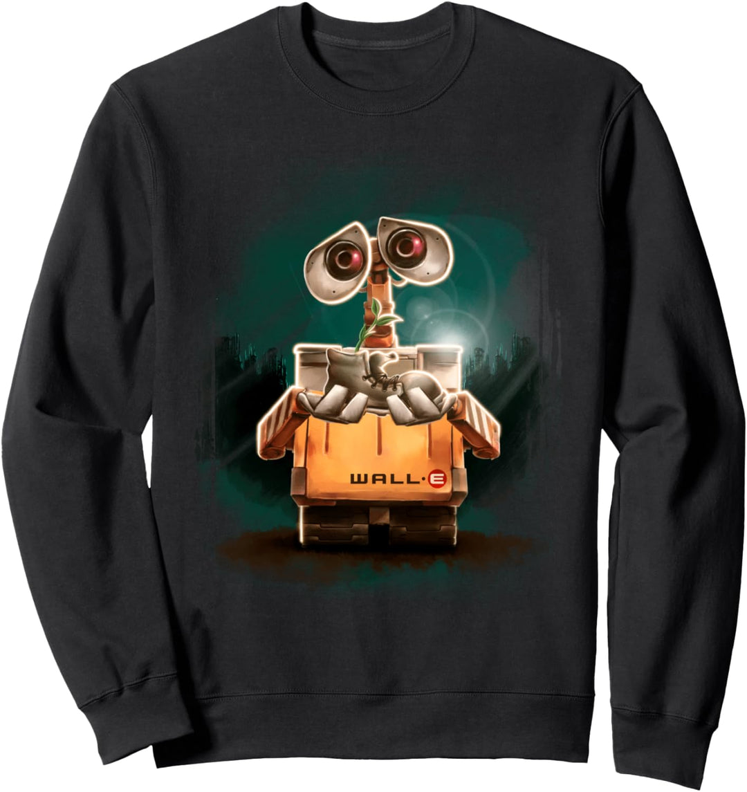 Disney Pixar Wall-E Boot Plant Portrait Sweatshirt