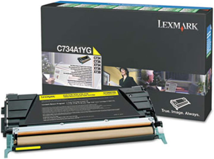 Lexmark X746A1YG Toner Cartridge für X748, gelb, gelb