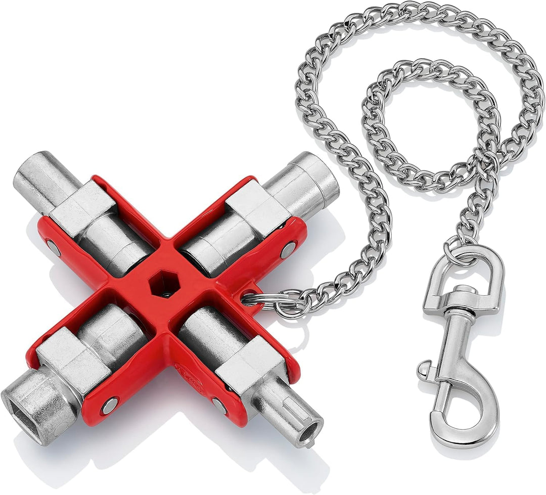 Knipex Universal-Schlüssel für gängige Schränke und Absperrsysteme 90 mm (SB-Karte/Blister) 00 11 06