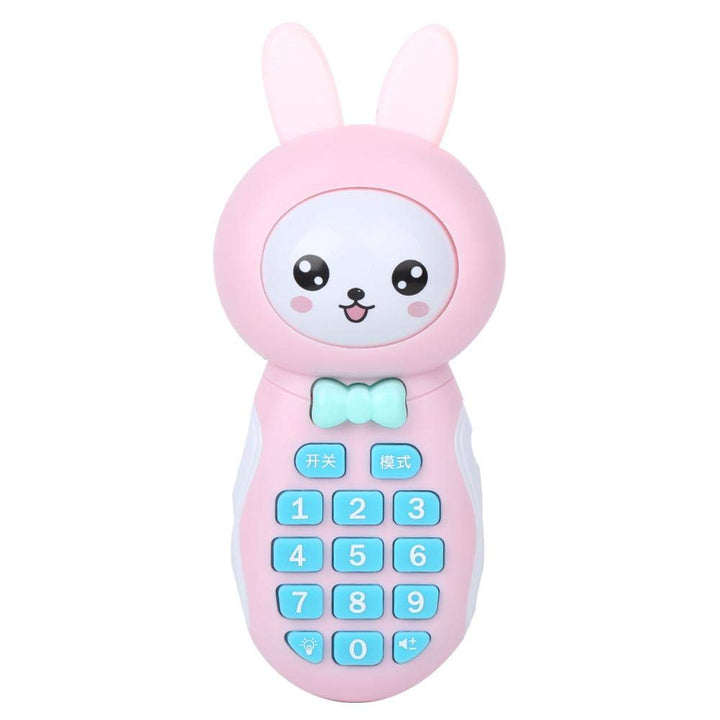 Zerodis Multifunktionales Baby-Musikspielzeug, Cartoon Kid Handy Elektronisches Telefon Spielzeug Mu