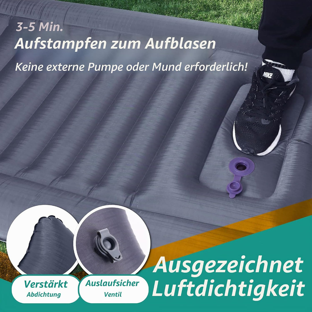TREKOLOGY Isomatte aufblasbar, Sleeping Pad, Camping Luftmatratze - UL140 aufblasbare Camping Ultral