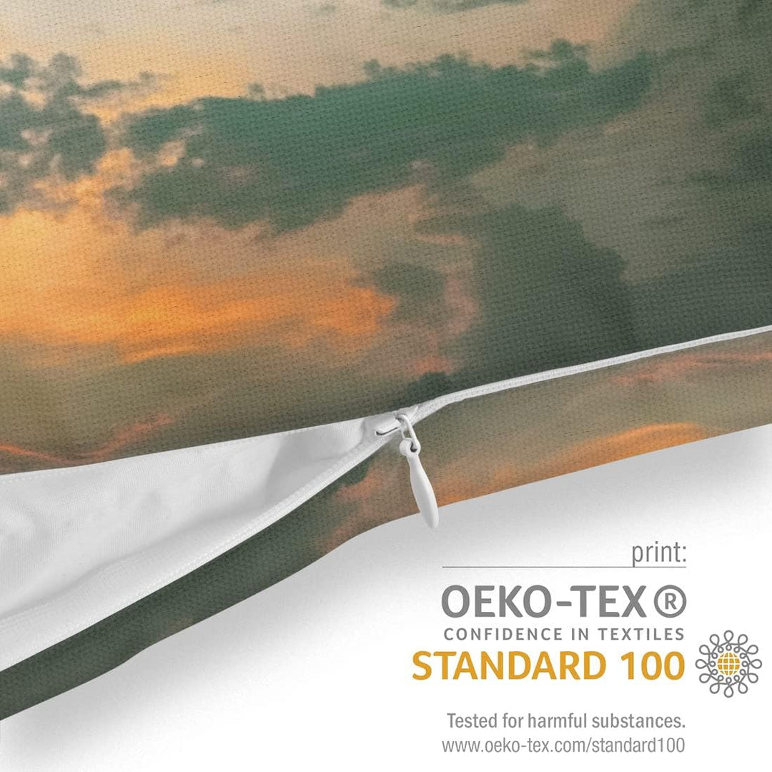 VOID Bergsteigerin Kissenbezug Kissenhülle Sofakissen Kissen Deko Outdoor-Kissen Dekokissen, Kissen