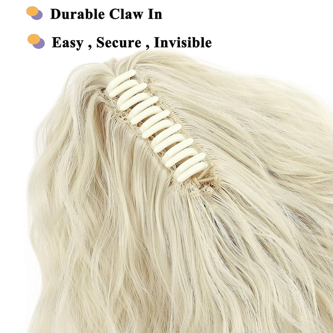SEGO Ponytail Extension Pferdeschwanz Zopf Corn Wavy Haarteil Haarverlängerung Hair Piece Haar mit K