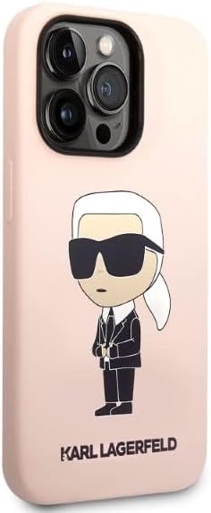 KARL LAGERFELD KLHMP14XSNIKBCP Hülle für iPhone 14 Pro Max 6,7" hardcase rosa SI