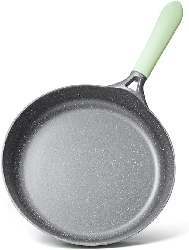 AKIS LE MACARON Pfannenset aus Aluminiumguss 2tlg. Bratpfannen 24cm 28cm Grün Pfannen 24cm+ Pfannen
