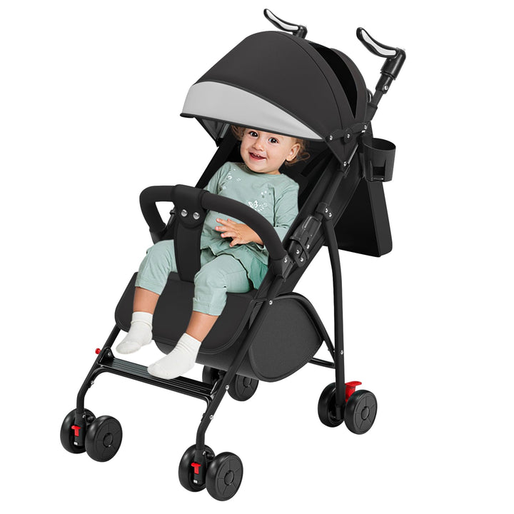 Kinderwagen mit Verstellbarer Rückenlehne, 6 Monate bis 4 Jahre, Faltbar, Liegebuggy, Verstellbarer