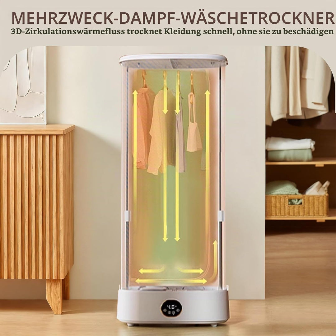 Automatischer Hemdenbügler mit Dampffunktion, 1000W Automatische Bügel- Und Faltmaschine, Innovative