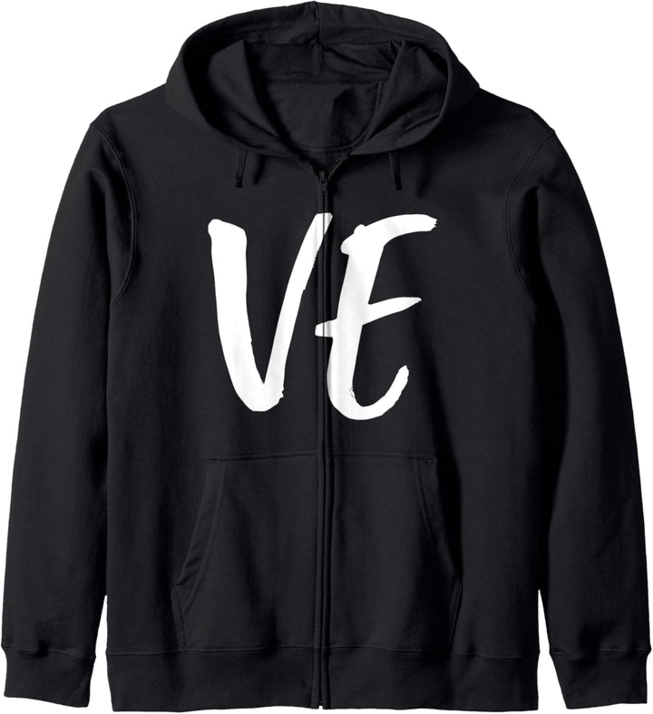 LOVE Partner Pärchen Look Verliebte Valentinstaggeschenk Kapuzenjacke