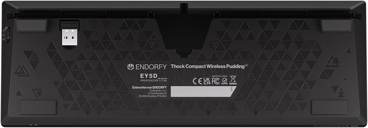 ENDORFY Thock Compact Wireless DE Kailh Box Black Pudding, Kompakte, Mechanische Switches Kailh Box