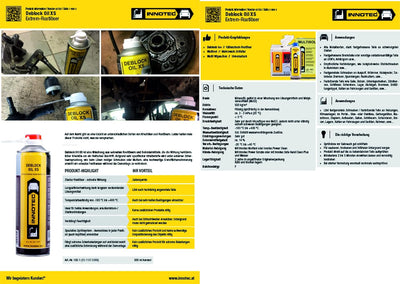 Innotec Deblock Oil XS Extrem-Rostlöser 500ml