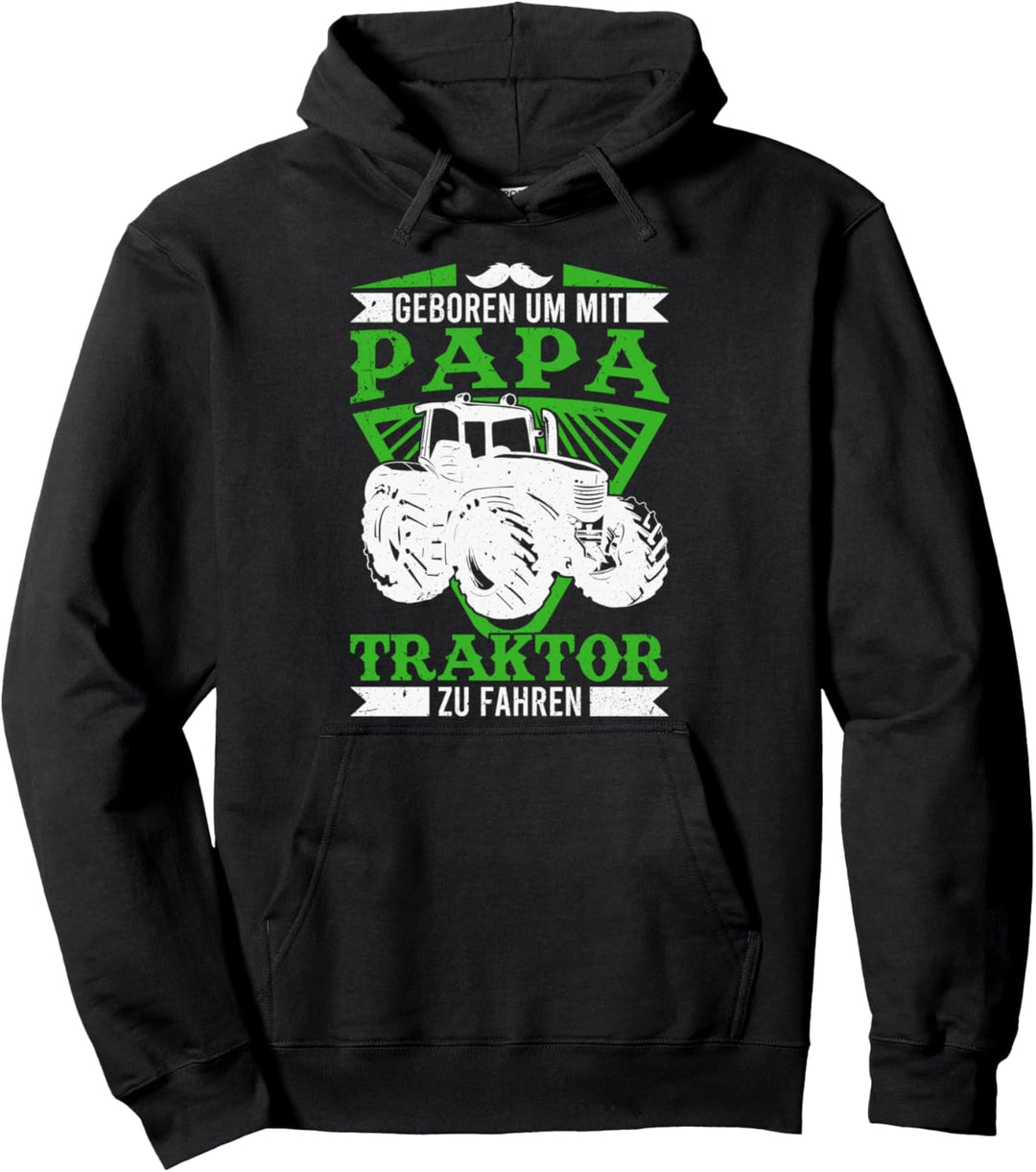 Traktor Vater Traktorfahrer Papa Landwirt Geschenk Pullover Hoodie