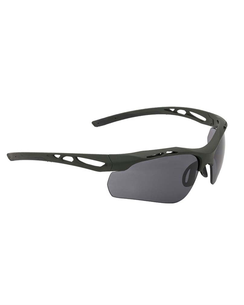 Swiss Eye Tact.Brille Attac Oliv, Oliv