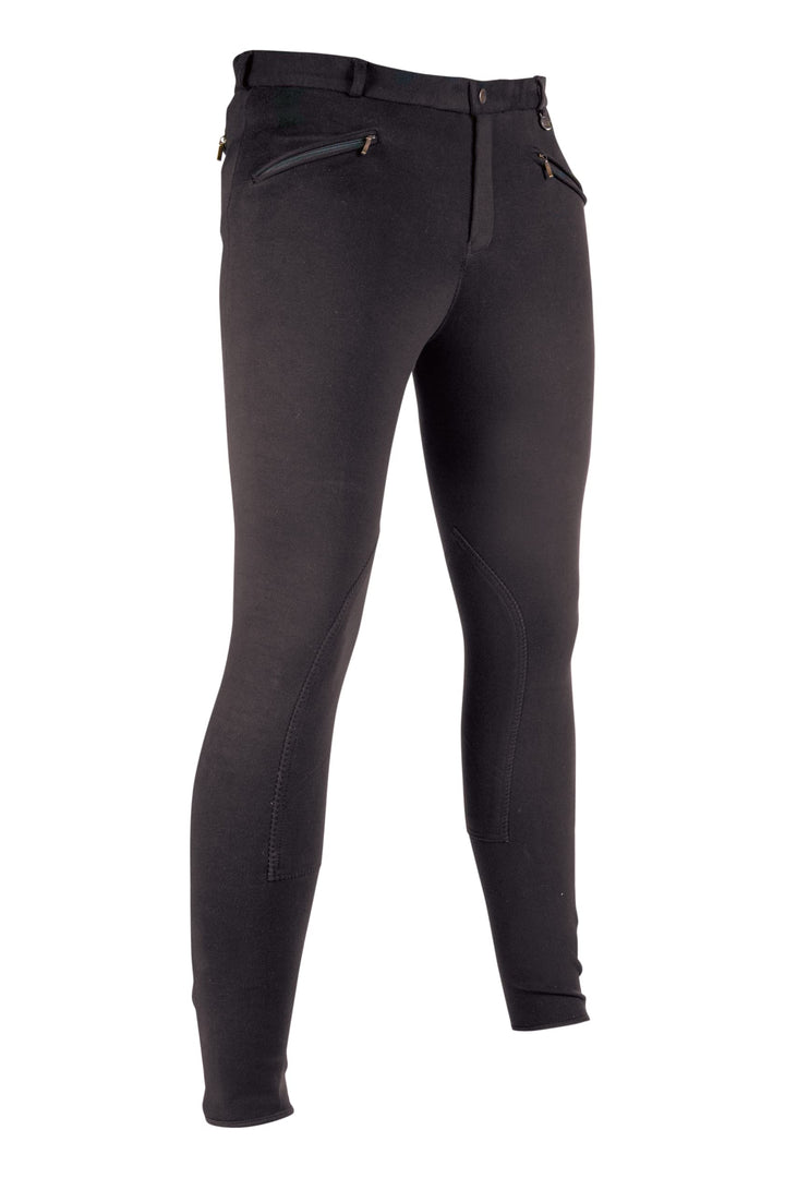 HKM Herren Reithose Basic 140 Schwarz, 140 Schwarz