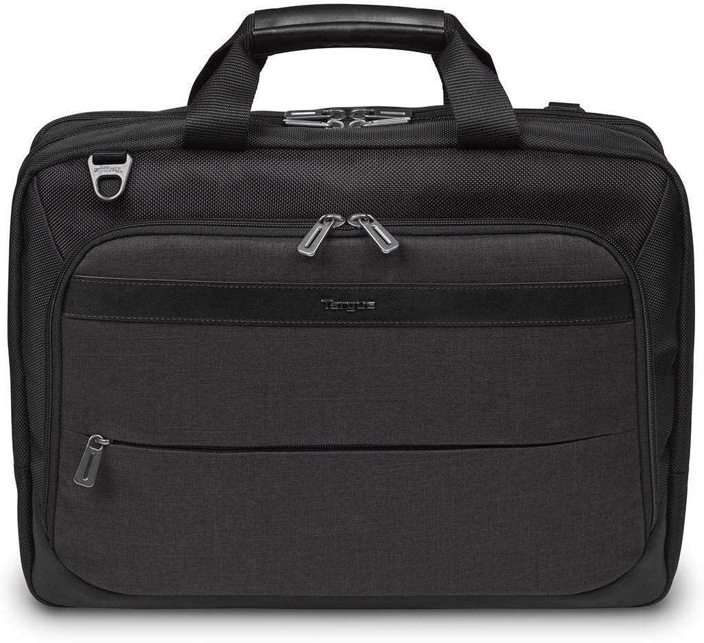 Targus TBT915EU CitySmart 14-15,6" High Capacity Topload Notebooktasche – Schwarz/Grau Toplader Hohe