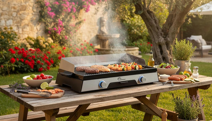 Elektrische Grillplatte – LITTLE BALANCE – 8735 – Innov 2200 – Mikrokeramik ohne PFAS