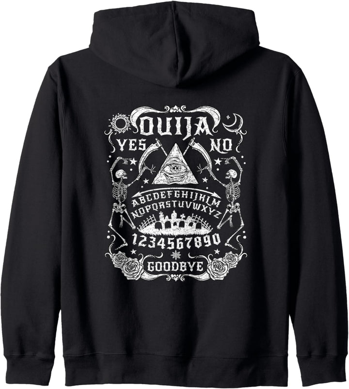 Paranormal Ouija Brett I Okkultes Wahrsager Kapuzenjacke