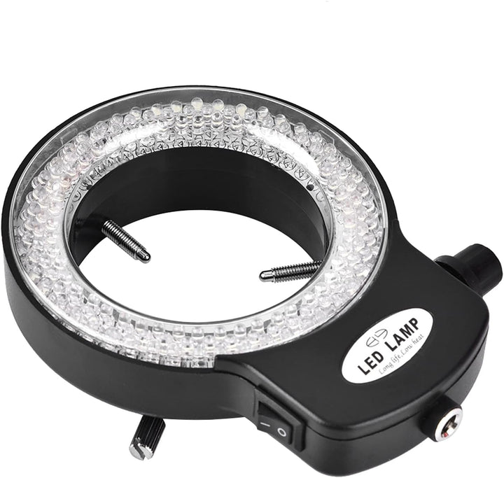 Mikroskop Kamera Stereomikroskop ringleuchte144 LED Perlen Lichtquelle Helligkeit einstellbar Ringla