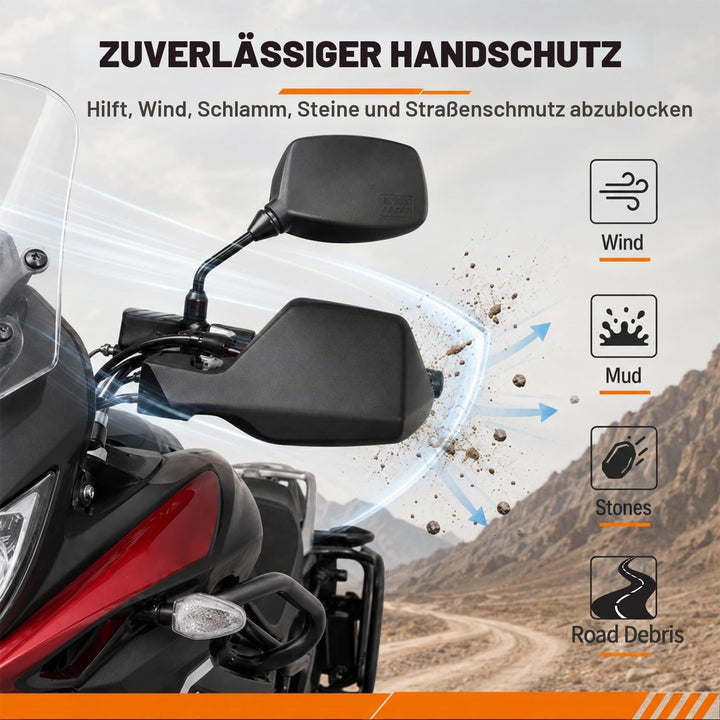 JFG RACING Motorrad Handschutz,Motorrad Handschutz Lenker Handprotektoren für DL650 V-Strom 2014 201