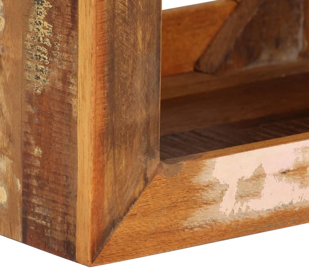 Hocker mit Ablagefach für Wohnzimmer, Eingangsbereich und Flur, Beistelltisch, Couchtisch, Telefonti
