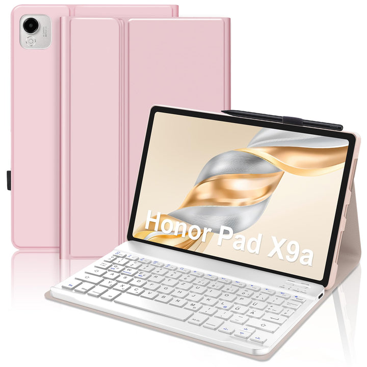 IVEOPPE Tastatur für Honor Pad X9a 11.5 Zoll, Hülle mit Bluetooth Abnehmbarer Tastatur für Honor Pad