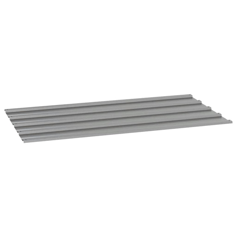 vidaXL Dachplatten 12 Stk., Trapezblech Wellblech, Dachblech Profilblech für Gerätehaus, Metallblech