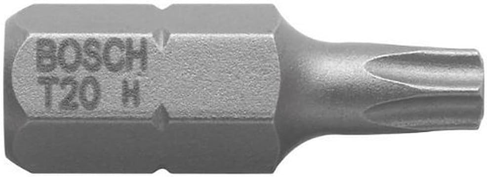 Bosch Professional Bit Extra-Hart für Innen-Torx-Schrauben (T20, Länge: 25 mm, 25 Stück) 25 mm, 25 S
