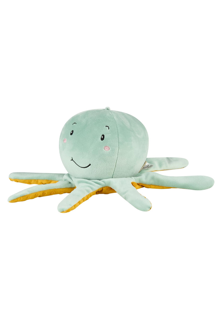 Sterntaler Handpuppe Octopus aus weichem Flausch, Kinder- und Babyspielzeug, wattiert mit Polyesterw