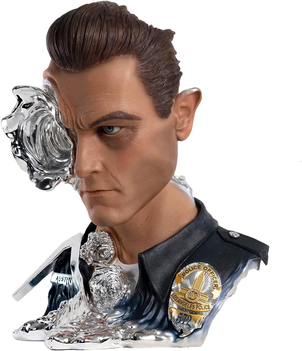 PURE ARTS RS670001 PUREARTS Terminator T-1000 Statuette für Kunst, 29 x 36 x 44 cm, Schwarz