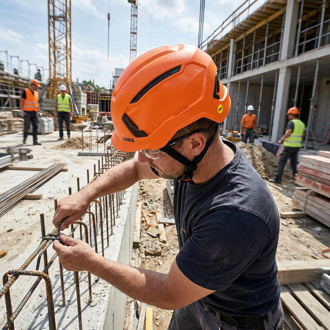 uvex pronamic alpine Schutzhelm mit MIPS-Sicherheitssystem - Schutz und Dynamik - Damen/Herren Orang