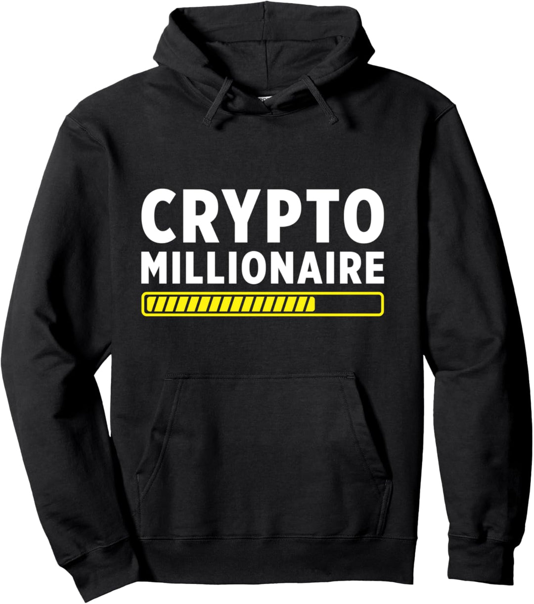 Krypto Millionär Wird Geladen Kryptowährung Blockchain Pullover Hoodie