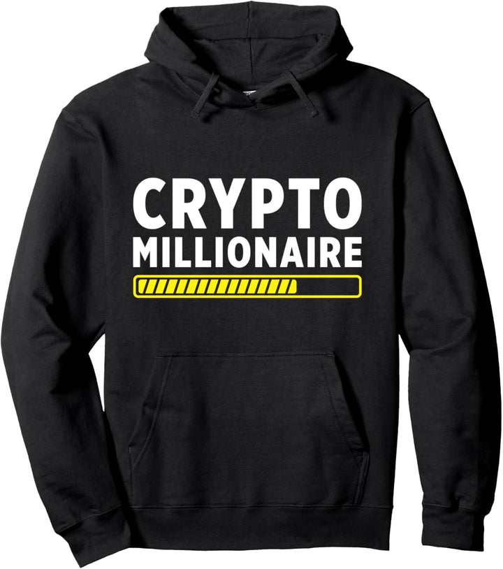 Krypto Millionär Wird Geladen Kryptowährung Blockchain Pullover Hoodie