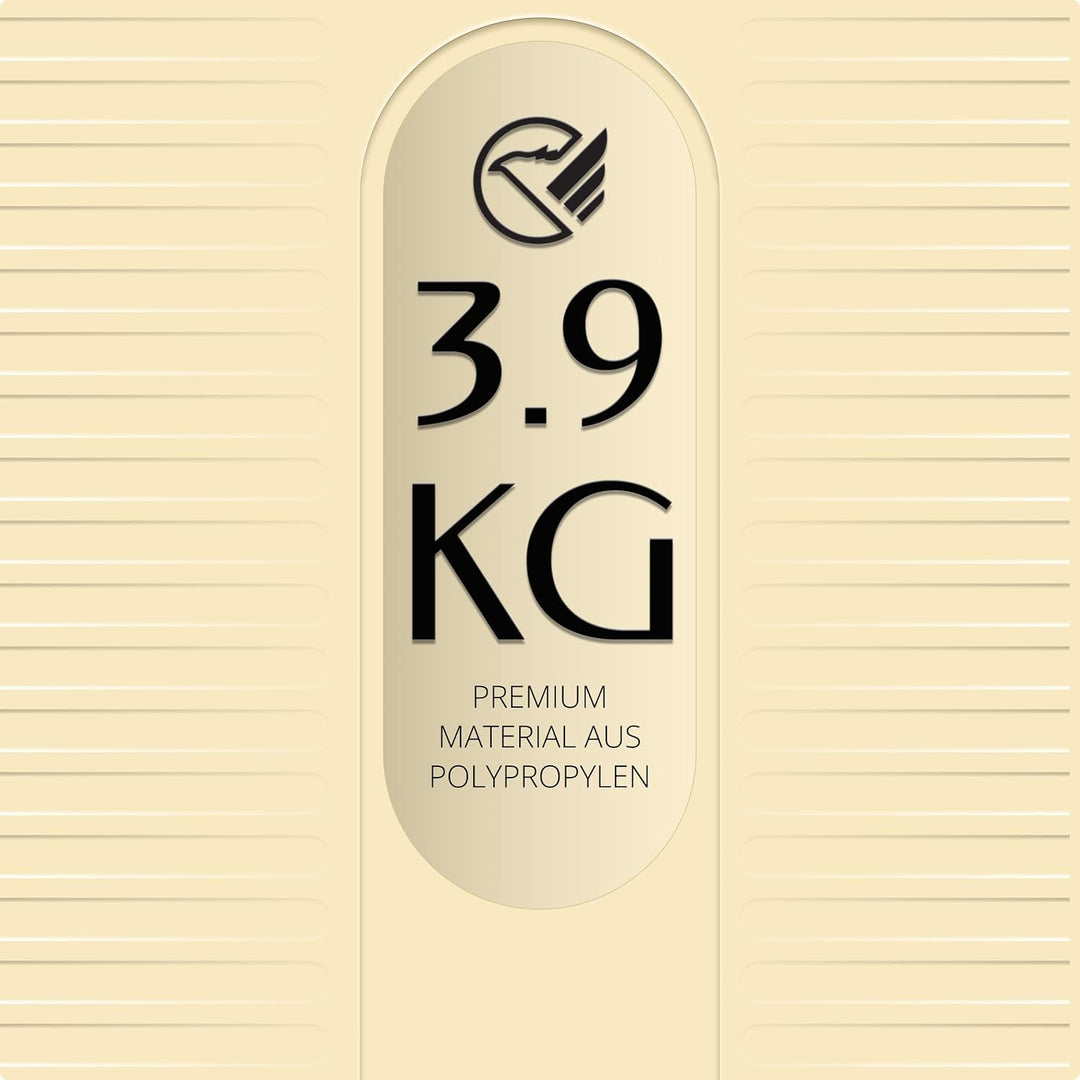 Eminent Finno Koffer Gross 77x51x30 cm, Erweiterbar, Hartschalenkoffer, 4 Rollen, Leicht, TSA Schlos
