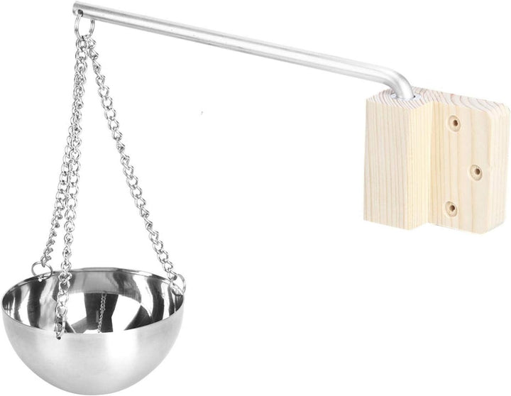 Sauna Aroma Bowl, langlebiger Sauna Aroma Cup Edelstahl Saunaraum Zubehör für Saunaraum