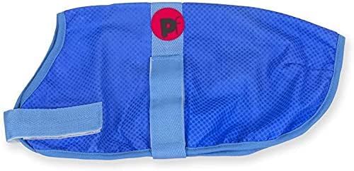 Petface Petface kühlender Sommer-Hundemantel, 50 cm blau 50 cm, blau 50 cm
