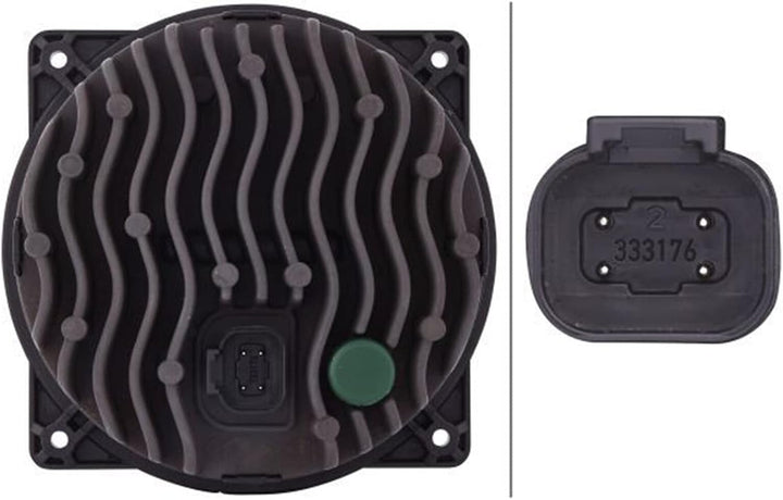 HELLA - LED-Hauptscheinwerfer - M133 - 12/24V - Einbau - glasklare Streuscheibe - Lichtscheibenfarbe