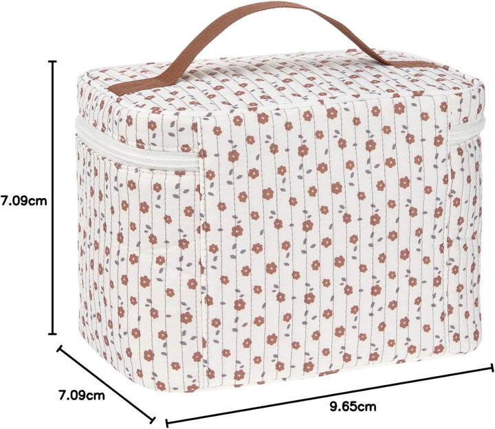LÄSSIG Baby Wickeltisch Organizer Windel-Organizer to Go/Casual Nursery Caddy To Go Weiss, Weiss