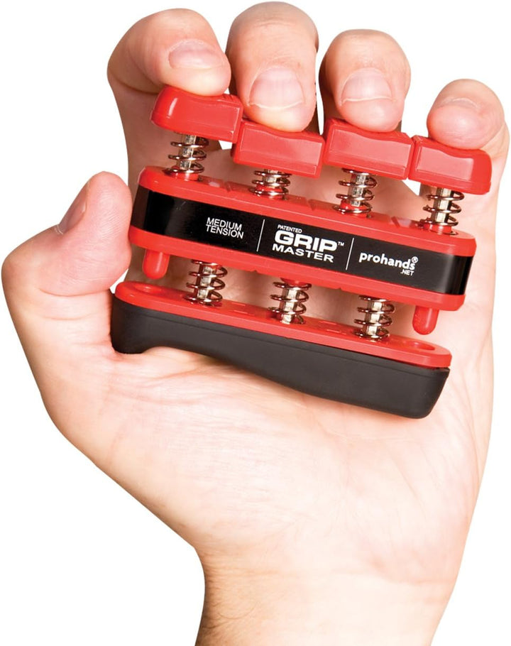 Grip Master prohands Finger & Armtrainer 230x140 Red