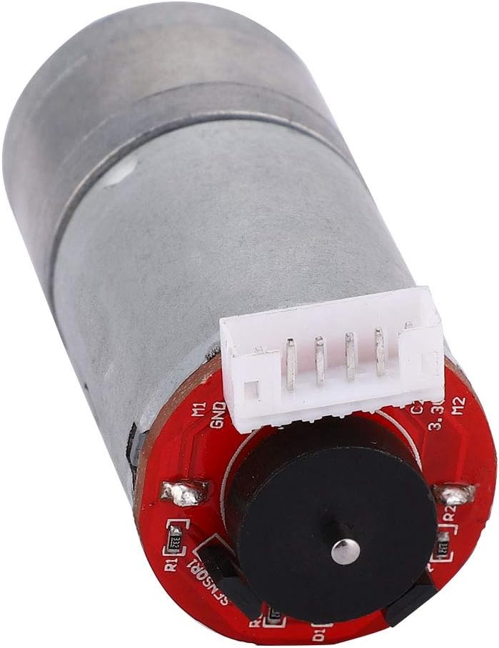 DC 12V Motor mit Encoder 65mm Magnetgetriebe Vollmetallgetriebe Micro Speed Reducer Kit Montagehalte