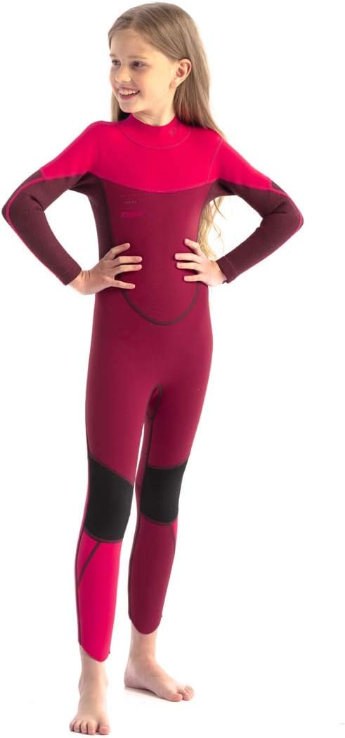 Jobe Boston Kids 3/2 Back Zip Full Suit 2024 hot pink 104, 104