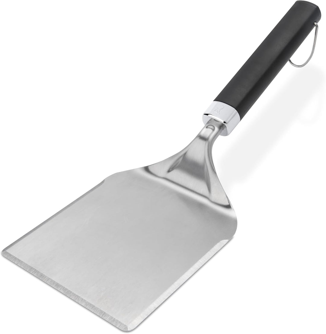 Weber Smashed Burger Set/besteht aus Burger Presse, Wender und 2X Gewürzstreuern, aus Edelstahl - Si