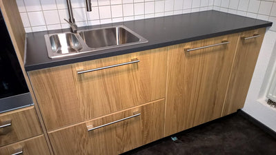 IKEA Gleitscharnier Behjälplig für vollintegriete Geschirrspüler aller Marken (silber, neue Version
