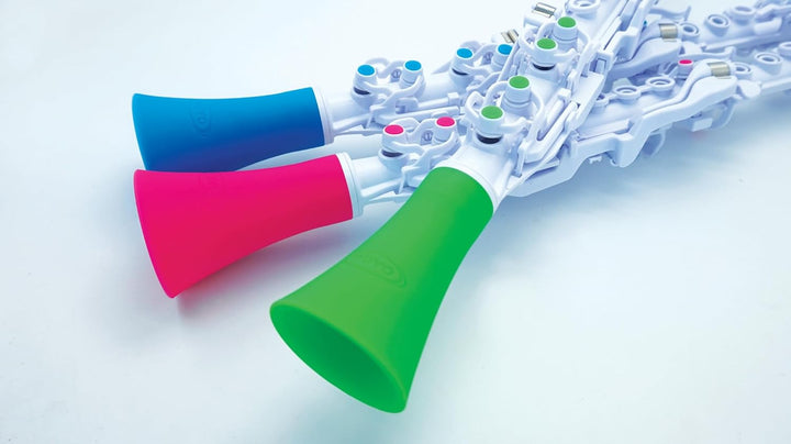 NUVO Clarinéo 2.0, weiss-blau, Standard Set