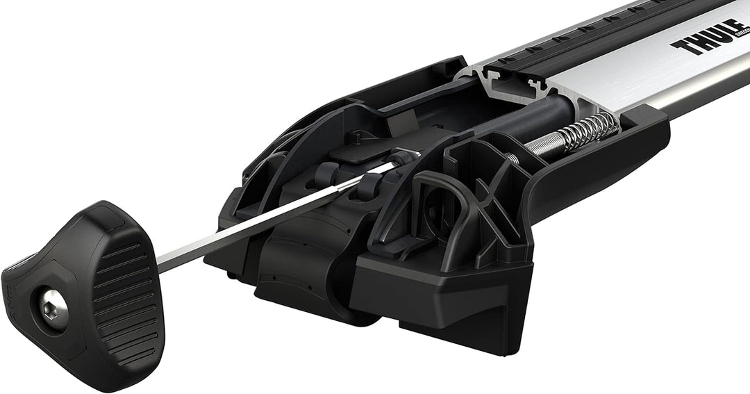 Thule Sport 7204 Edge Raised Rail gepäckträger, Mehrfarbig (Mehrfarbig), Ùnica