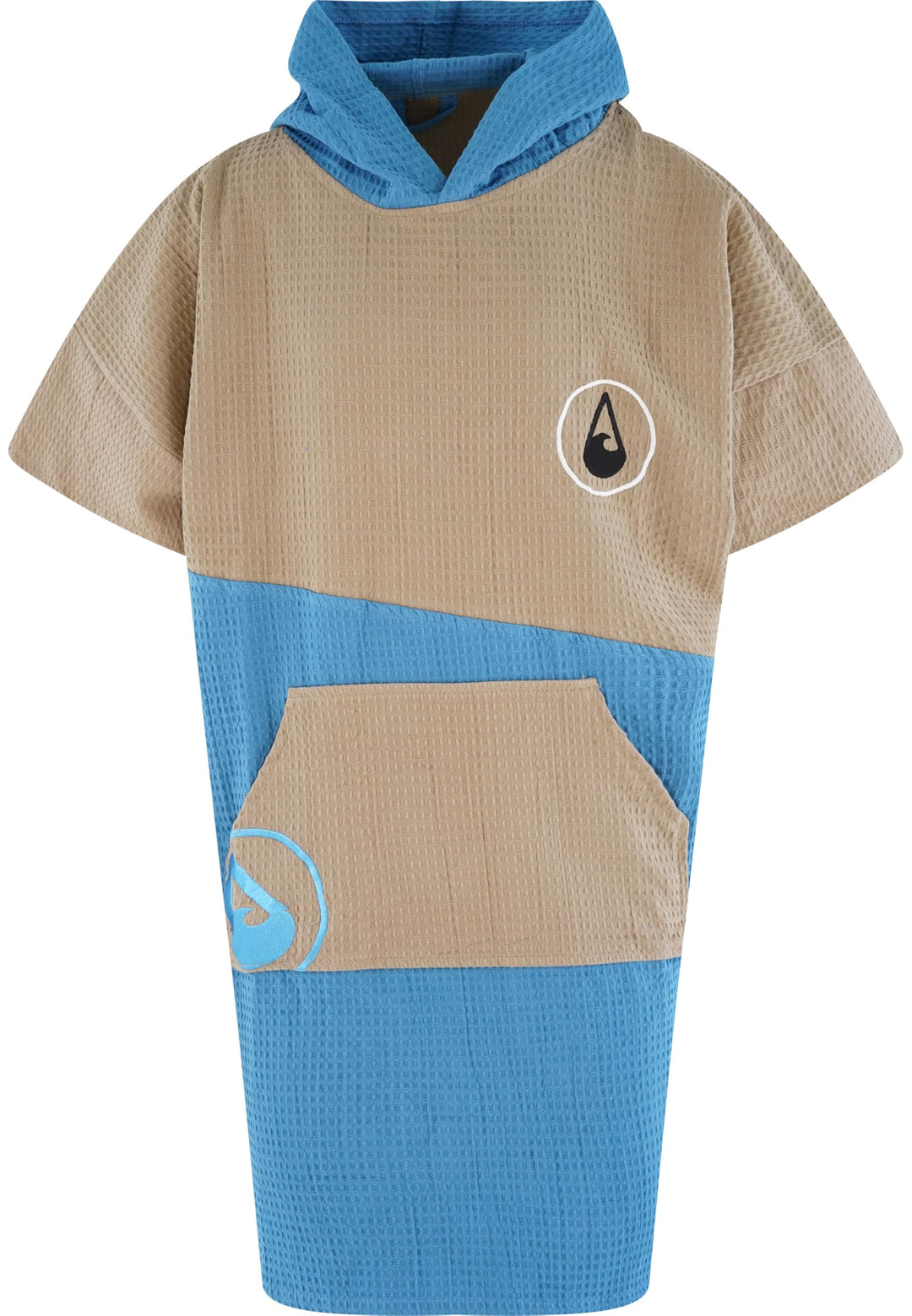 WAVE HAWAII Bade-Poncho Damen & Herren Lighd | Grösse S/M, 155-185cm I 100% Baumwolle Surf-Poncho Er